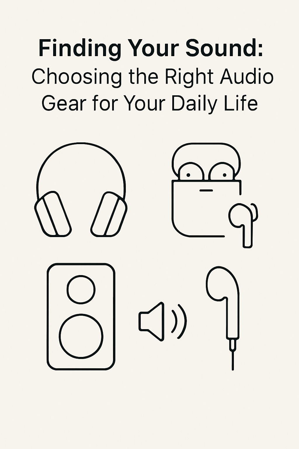 Finding Your Sound: Choosing the Right Audio Gear for Your Daily Life