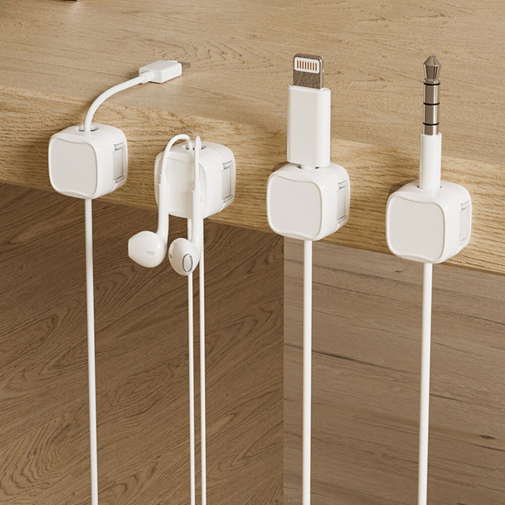 6-Piece Magnetic Cable Tidy Set