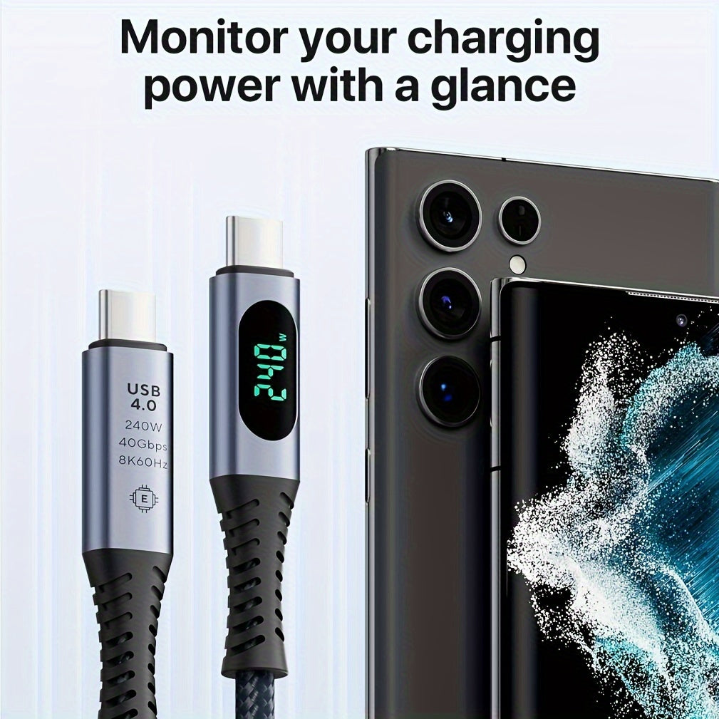 USB-C to USB-C Fast Charging Cable