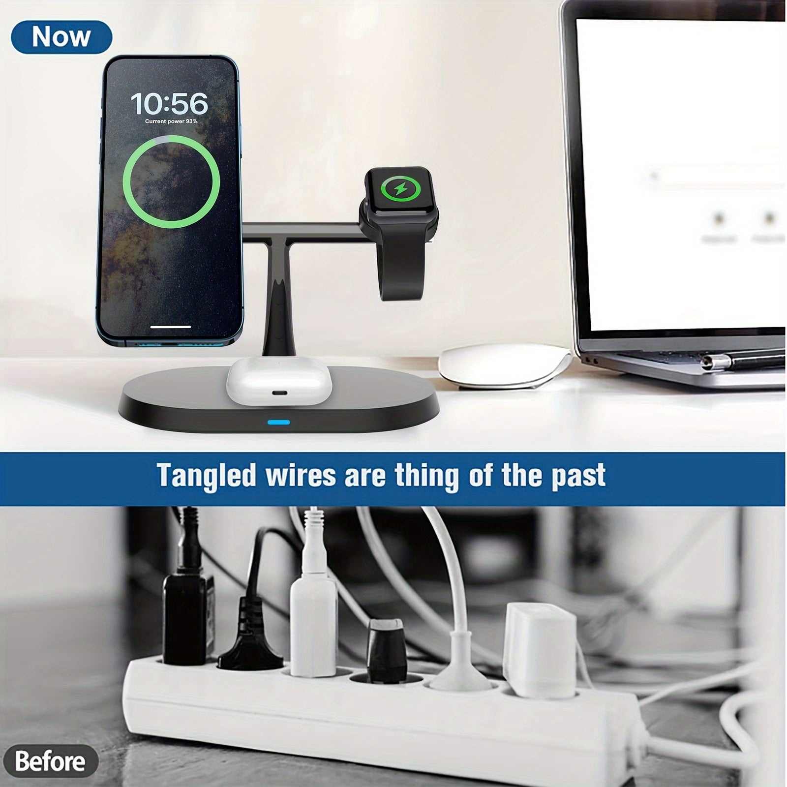 3-in-1 Magnetic Wireless Charging Stand
