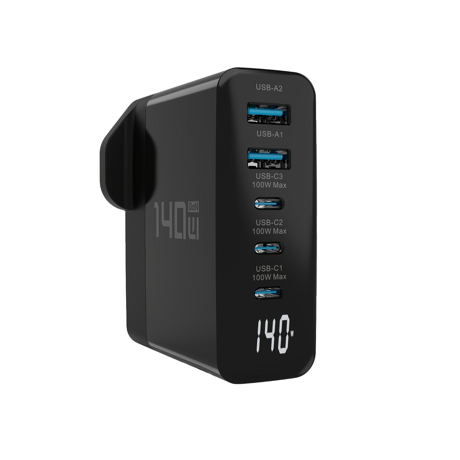 LED Display GaN USB-C Power Station