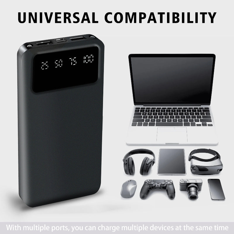High-Capacity Power Bank (Dual-Port USB) [VARIATIONS-AVAILABLE]