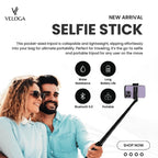 2-in-1 Selfie Stick & Tripod with Remote