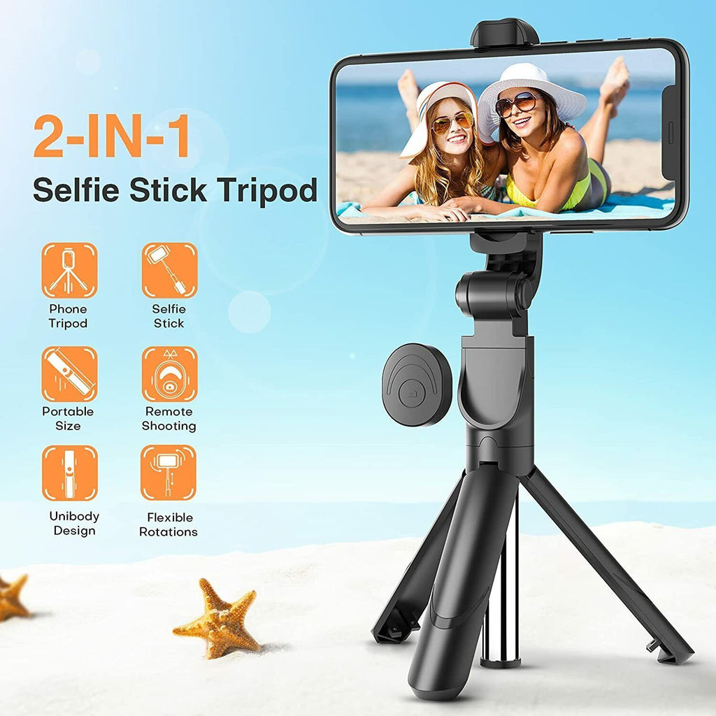 Bluetooth Selfie Tripod & Monopod Kit