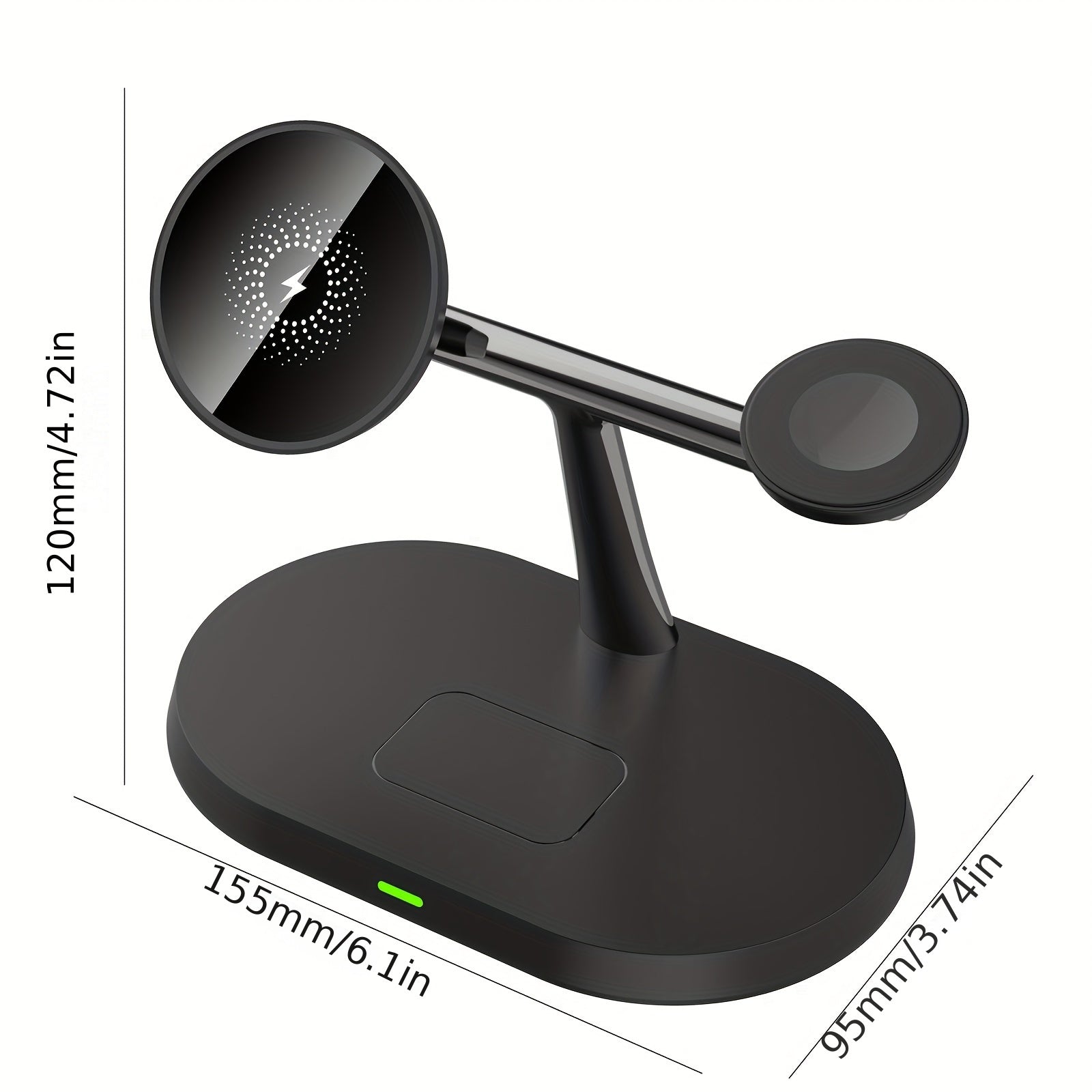 3-in-1 Magnetic Wireless Charging Stand
