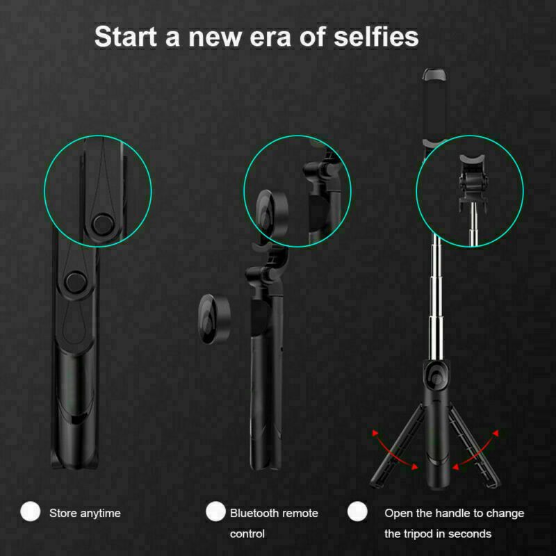 Bluetooth Selfie Tripod & Monopod Kit