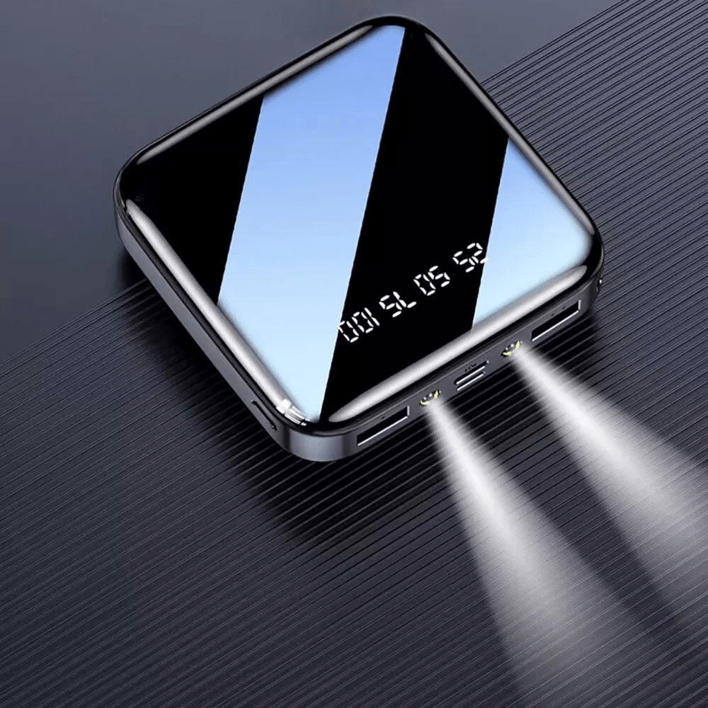 Power Bank (Dual USB • Dual LED Lighting)