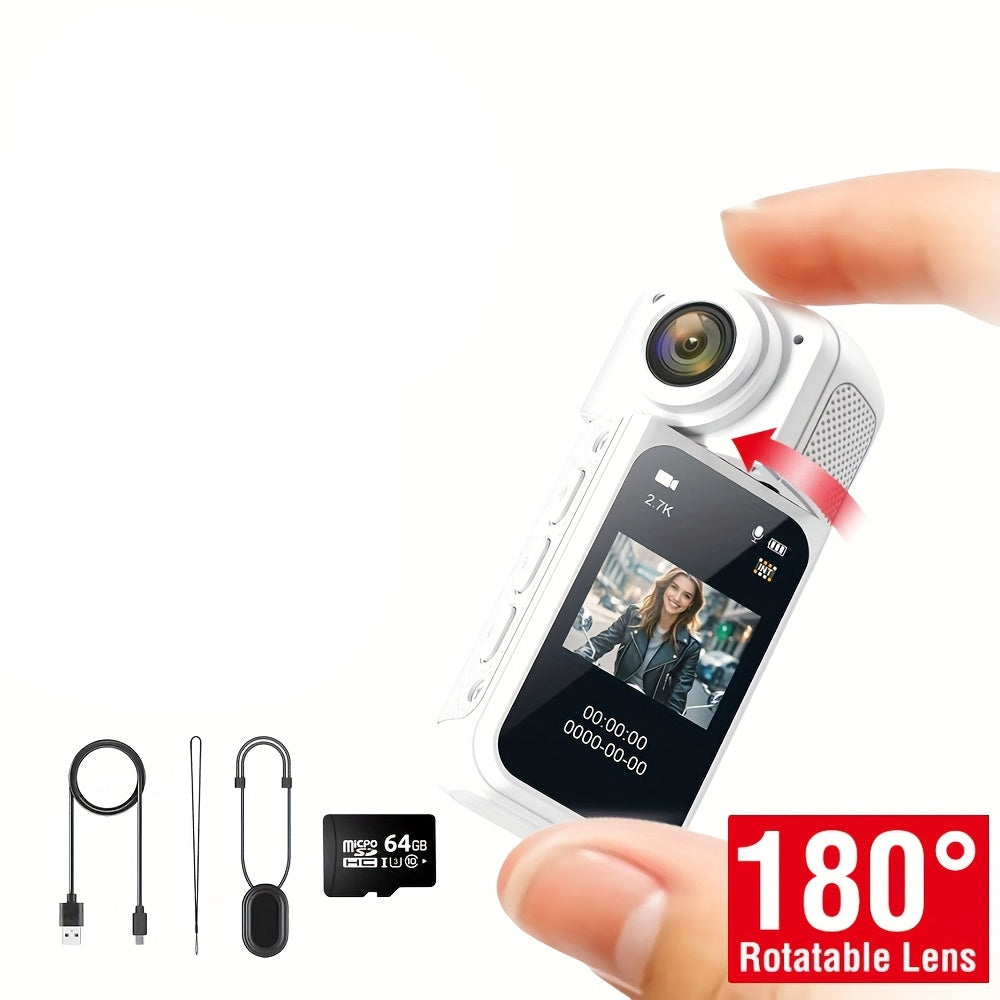 Mini 2.7K Pro Wearable Body Camera [VARIATIONS-AVAILABLE]