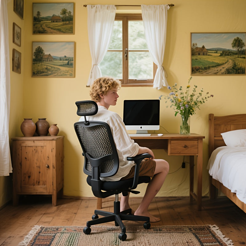 Ergonomic High-Back Mesh Office Chair