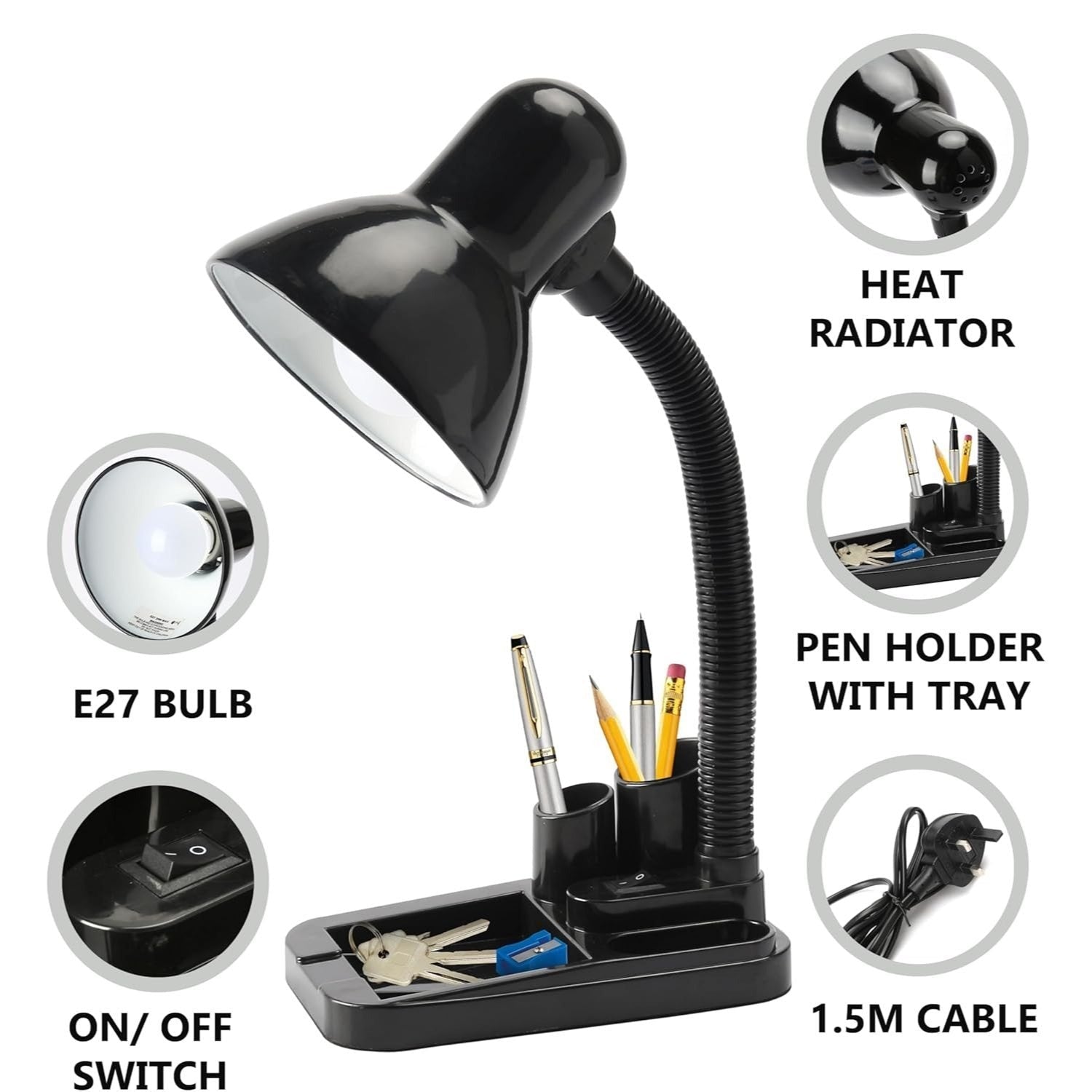 Classic Functional Desk Lamp