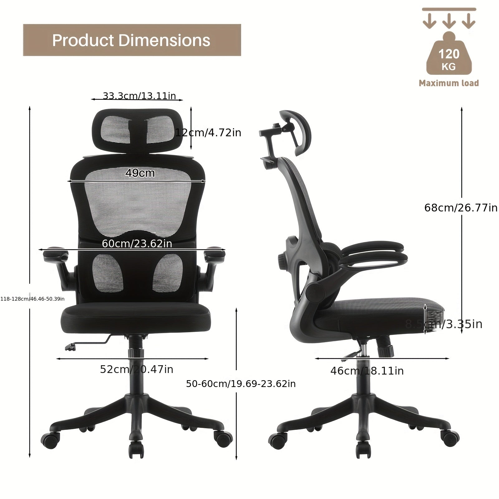 Ergonomic Office Chair [VARIATIONS-AVAILABLE]