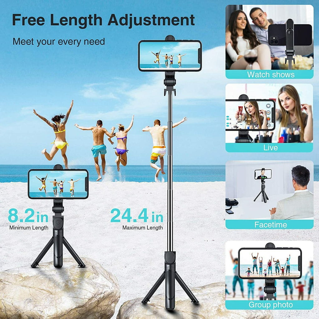 Bluetooth Selfie Tripod & Monopod Kit