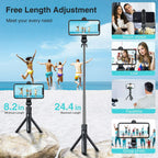 Bluetooth Selfie Tripod & Monopod Kit