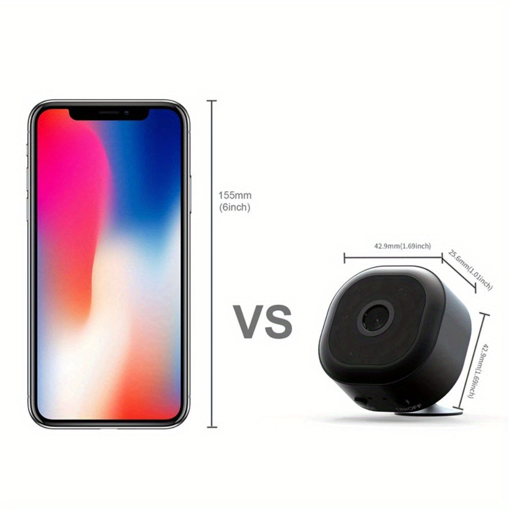 Camera with Super-Magnet Surveillance Base