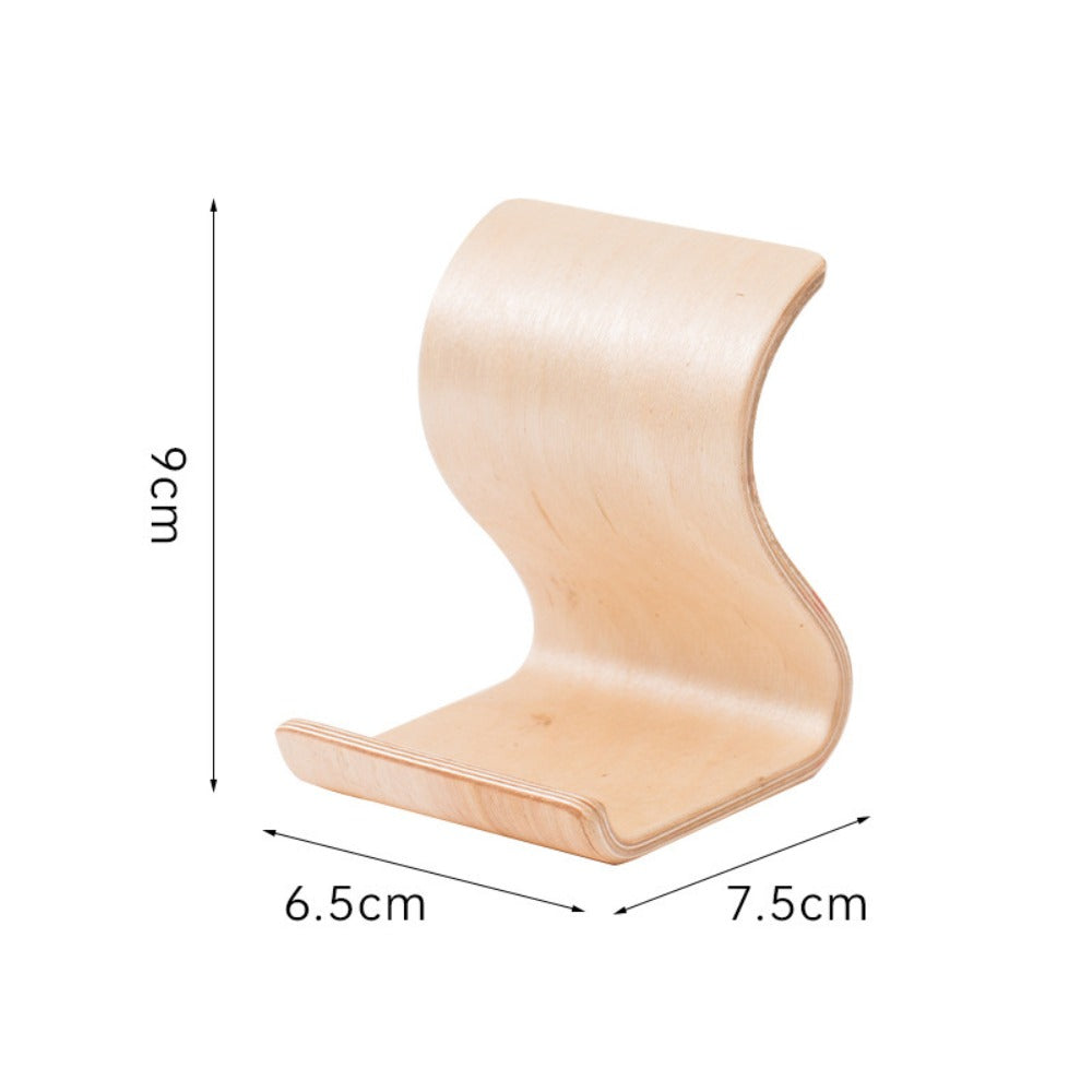 Solid-Wood Phone & Tablet Stand [VARIATIONS-AVAILABLE]