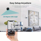 Camera with Super-Magnet Surveillance Base