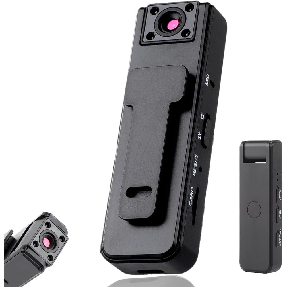 Mini Body Camera 1080p HD (180° Rotating)