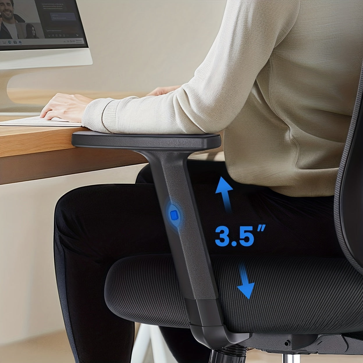 Ergonomic High-Back Mesh Office Chair