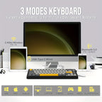 AJAZZ AK650 — Wireless 65 % Mechanical Keyboard with Screen & Knob [VARIATIONS-AVAILABLE]