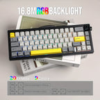 AJAZZ AK650 — Wireless 65 % Mechanical Keyboard with Screen & Knob [VARIATIONS-AVAILABLE]