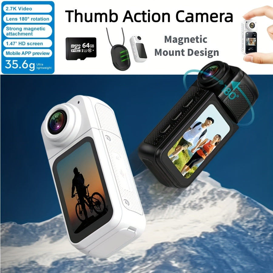 Mini 2.7K Pro Wearable Body Camera [VARIATIONS-AVAILABLE]